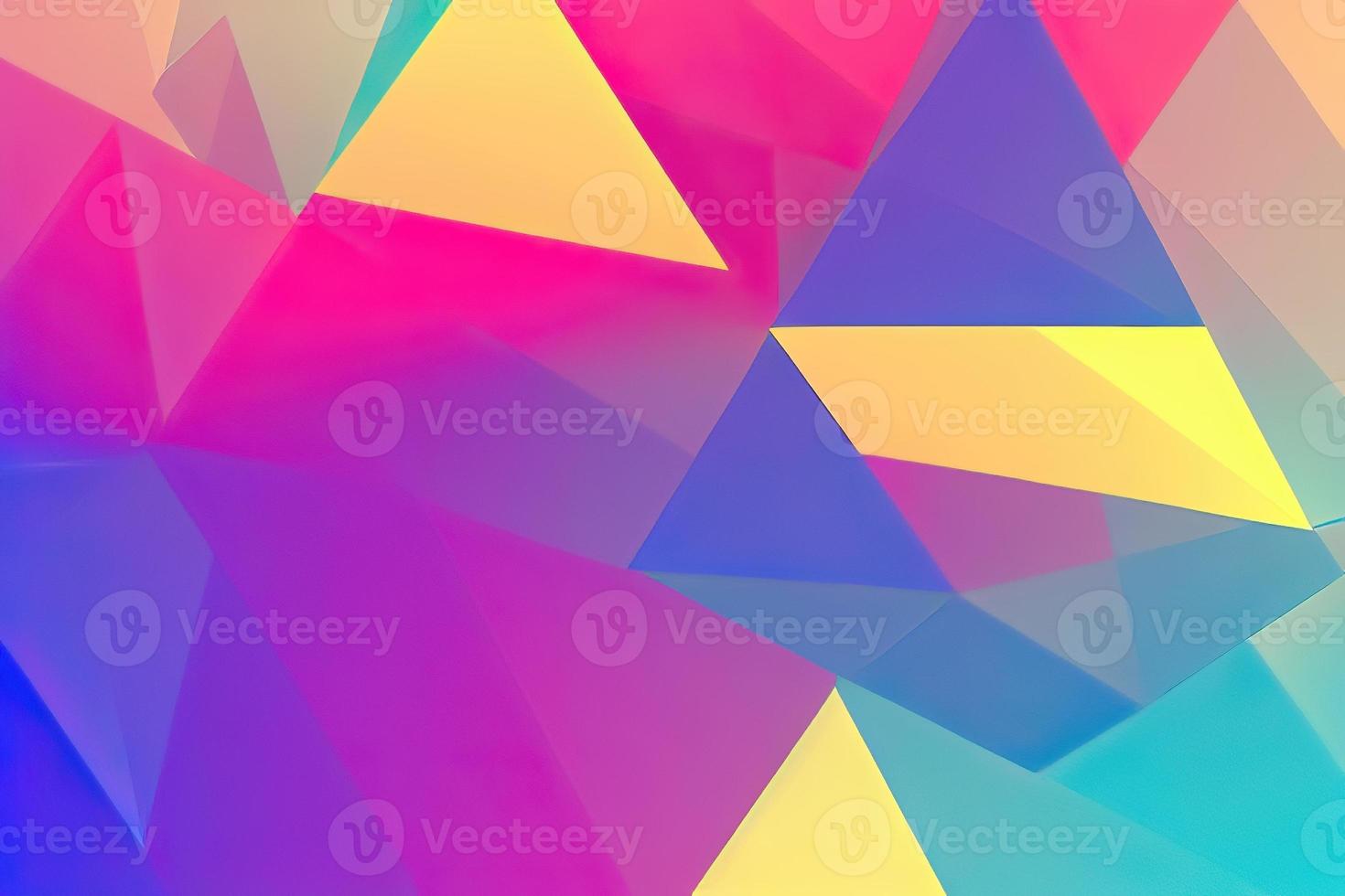 Decorative Backgrounds with Triangular Graphic Elements photo
