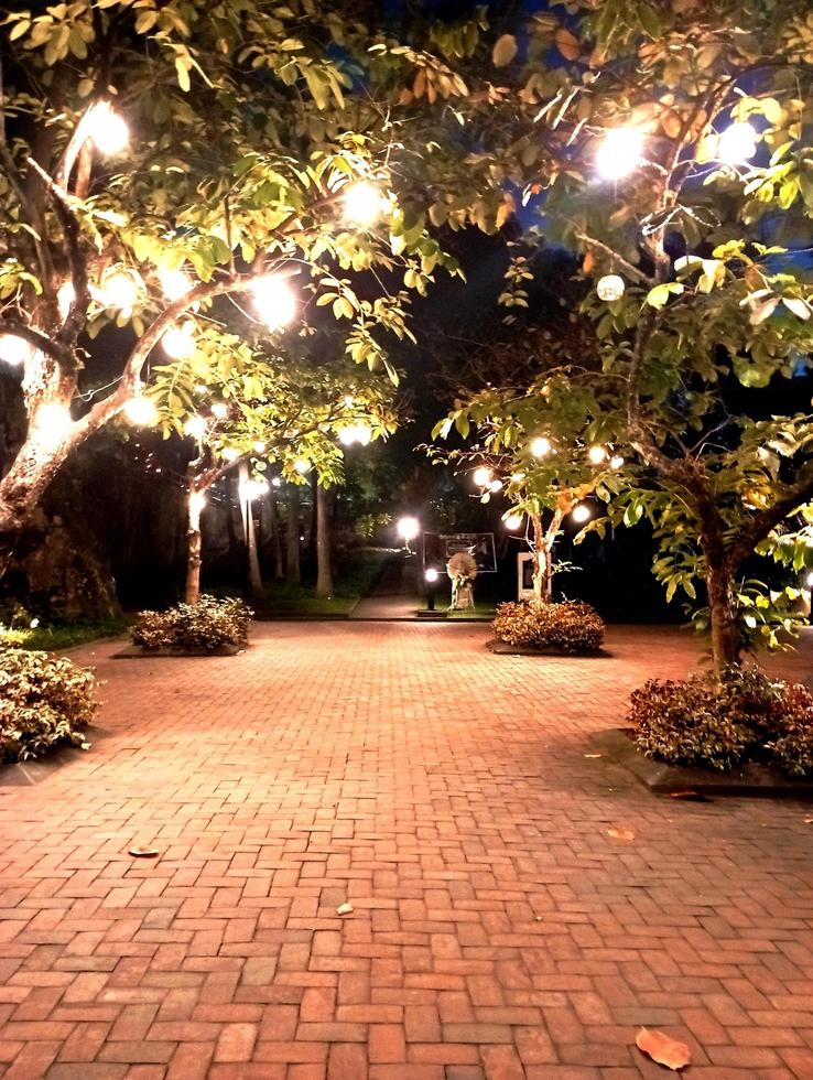 Peaceful Park at Intramuros Manila photo