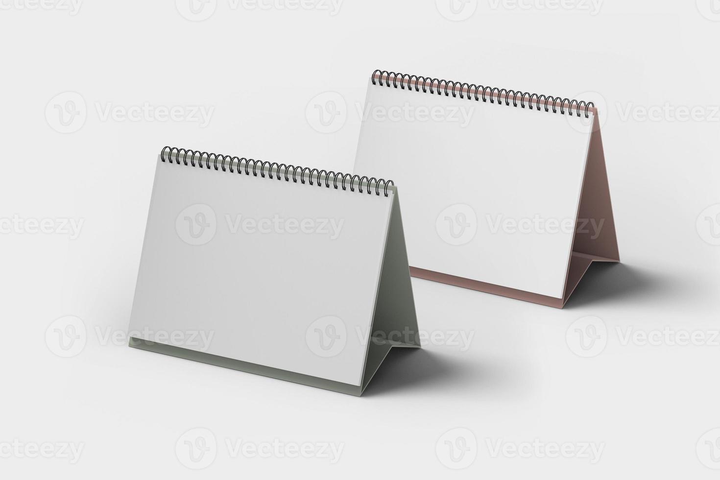 desk calendar mockup photo
