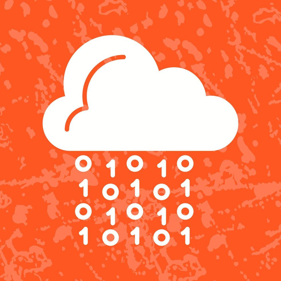 Cloud Coding Vector Icon