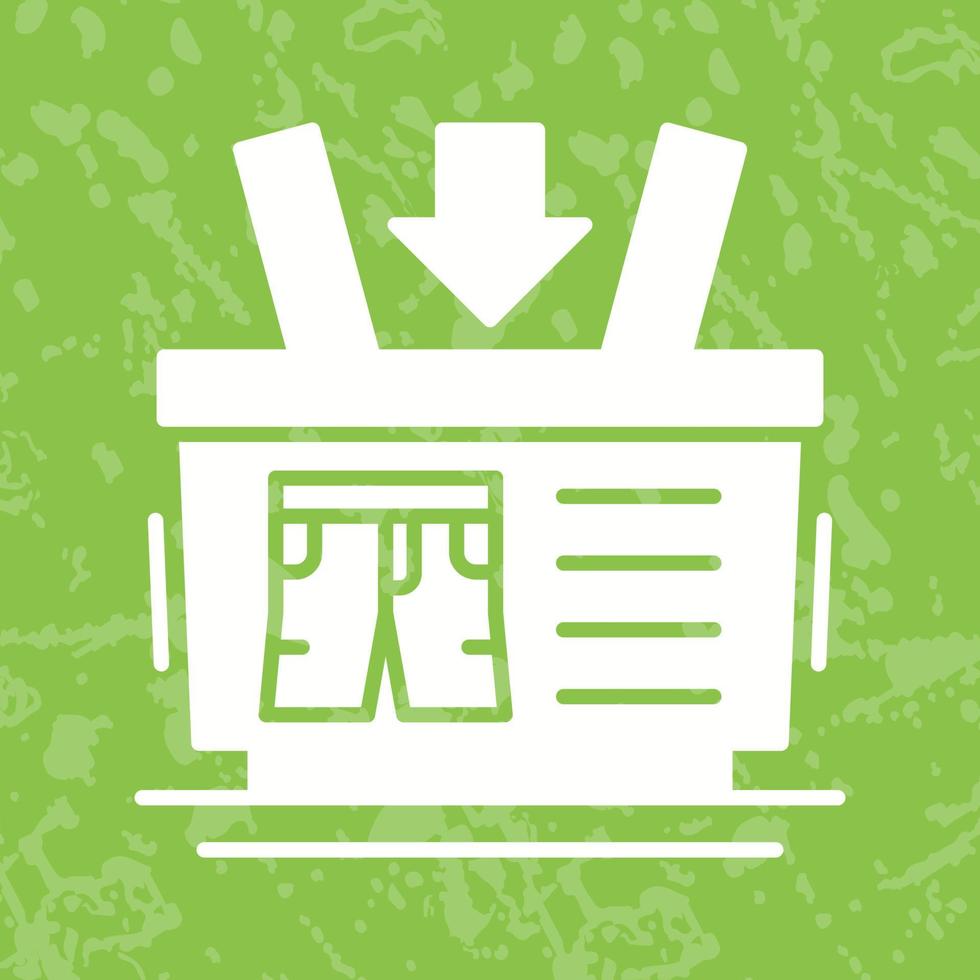 Shopping Basket Vector Icon