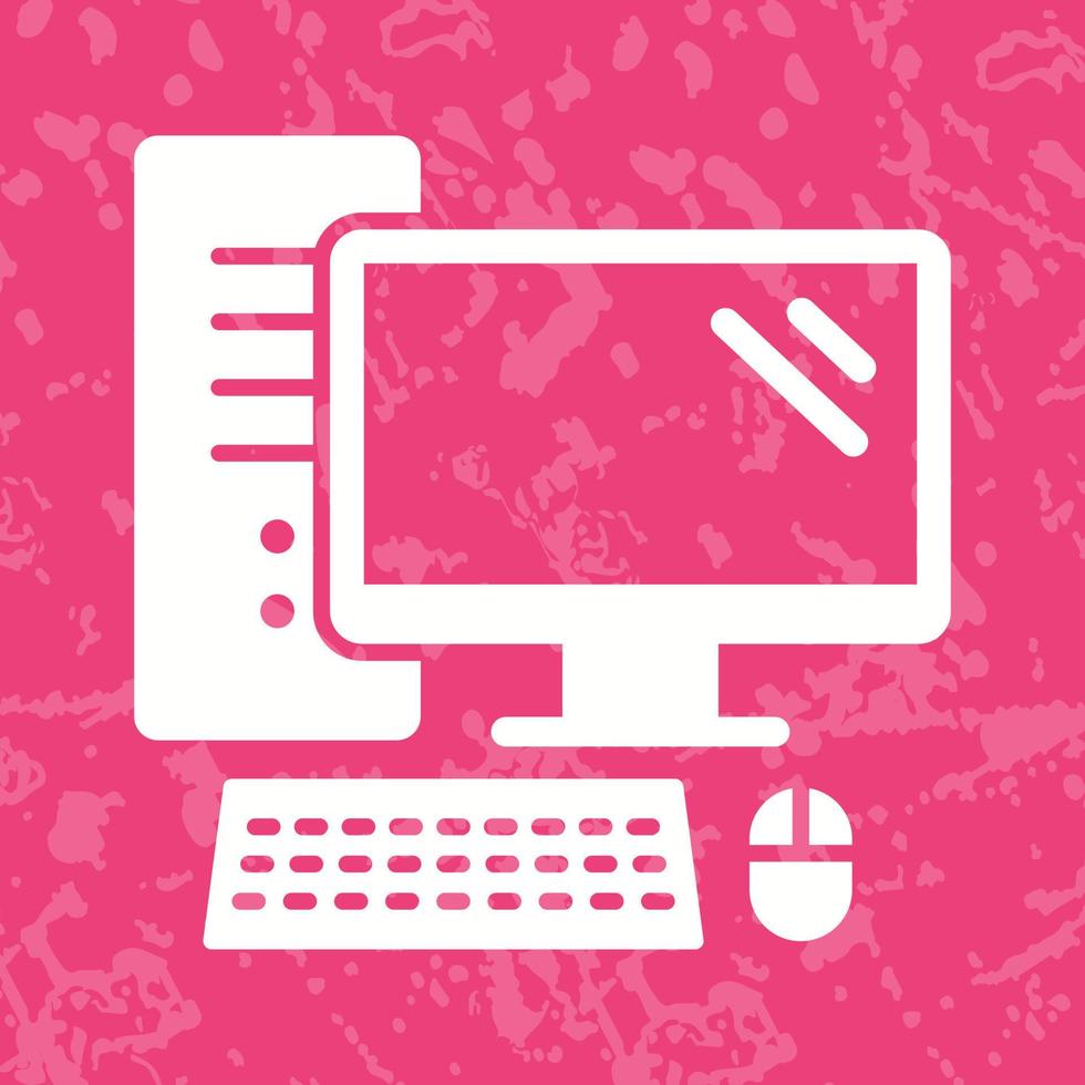 Computer Vector Icon