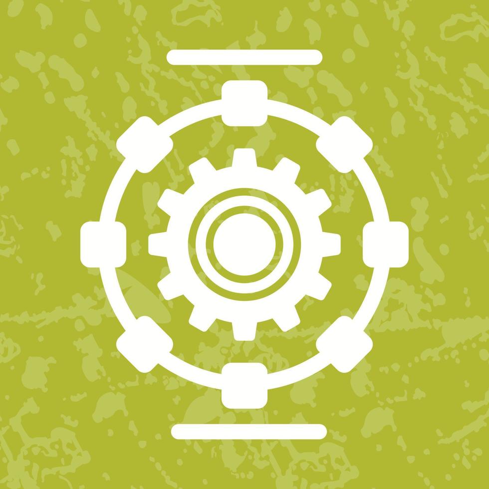 Automated Process Vector Icon