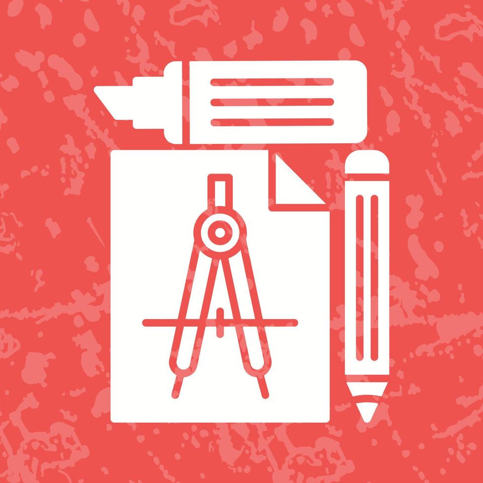 Study Tools Vector Icon