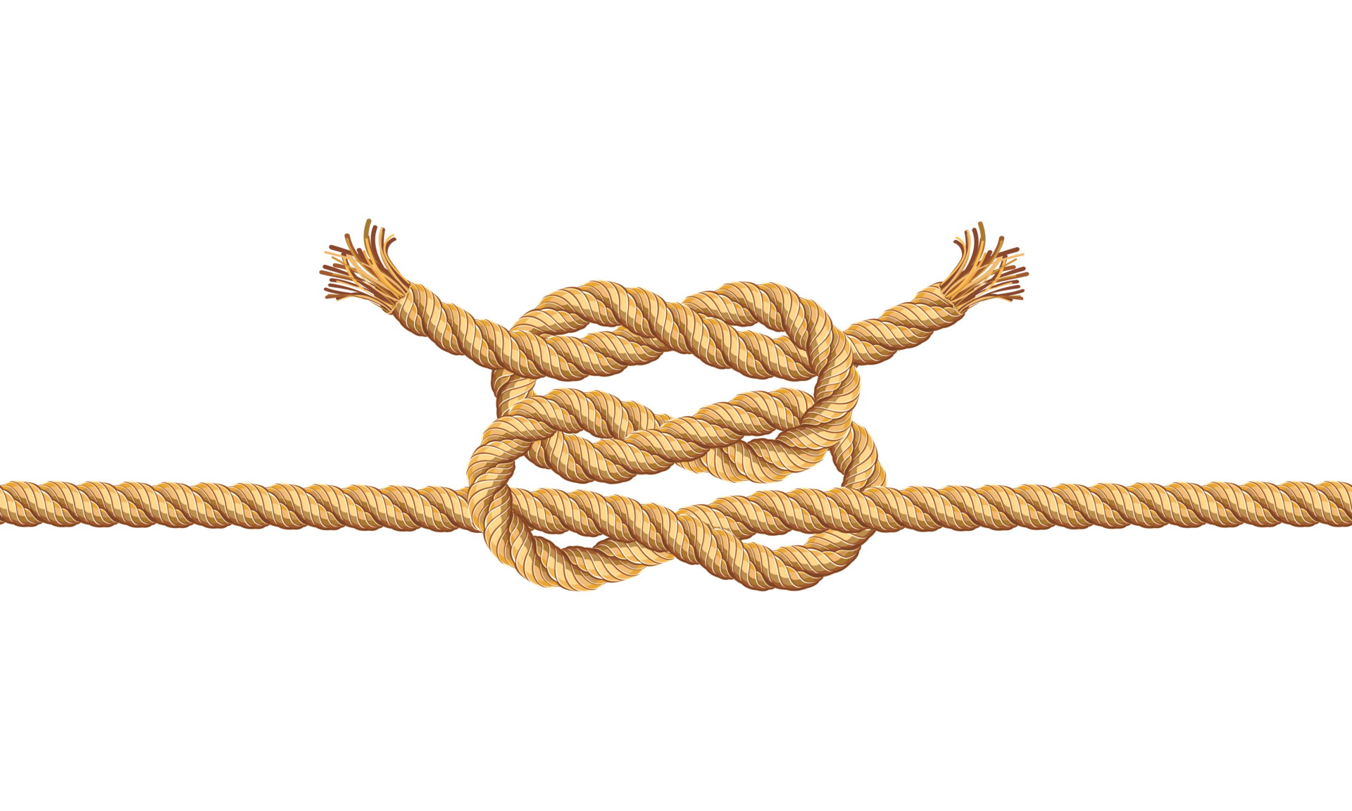 Rope knots line 19049682 PNG
