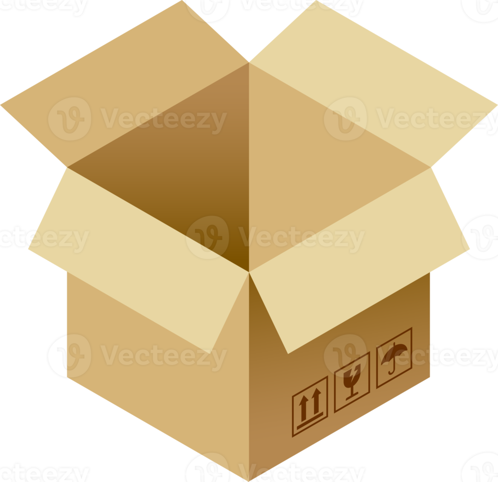 paket låda symbol png