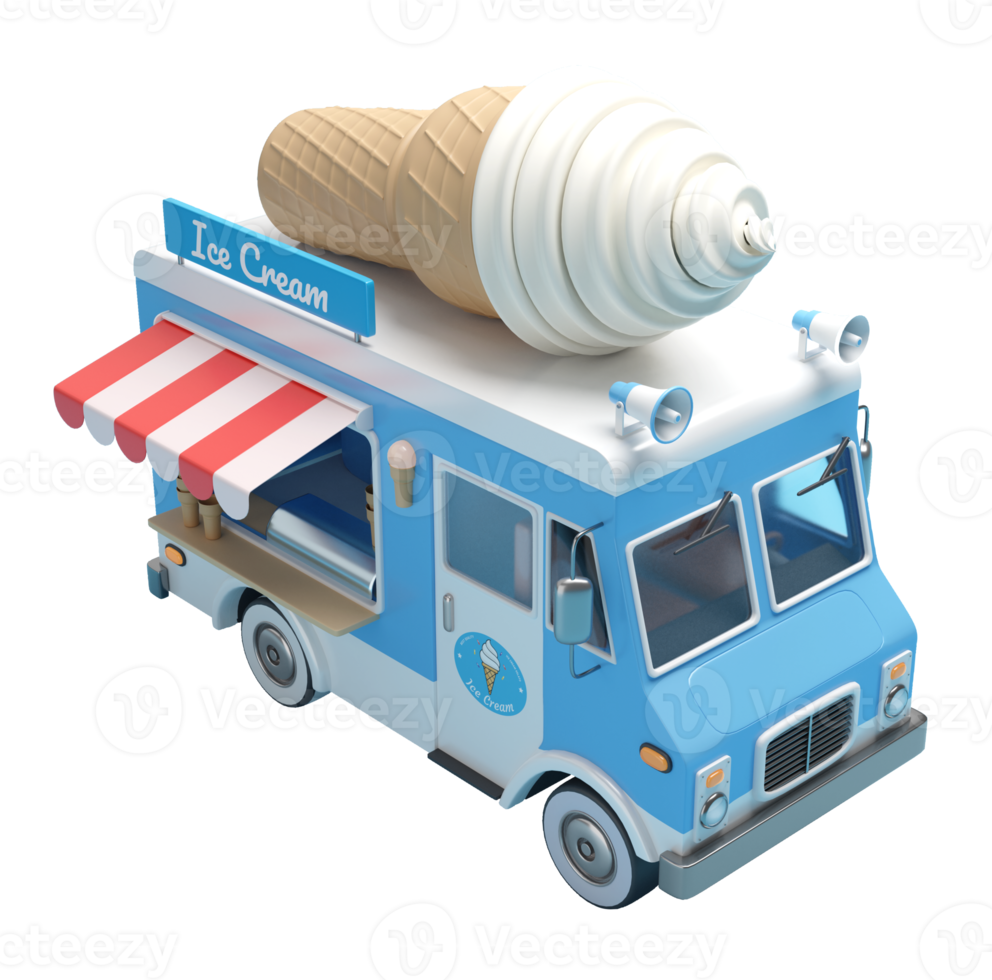 Ice cream truck png