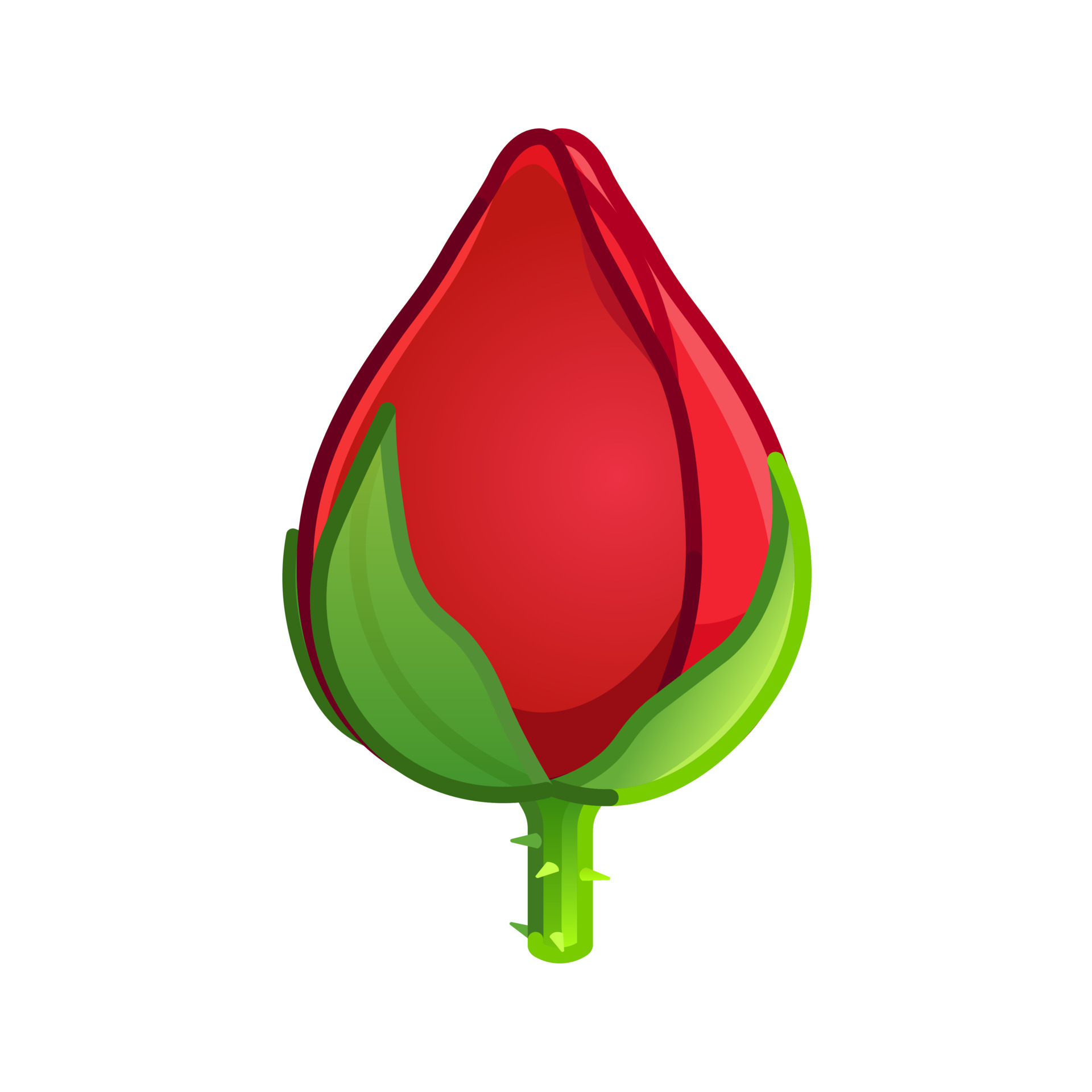 Red rose with water drops Large size of emoji flower 19049719 Vector