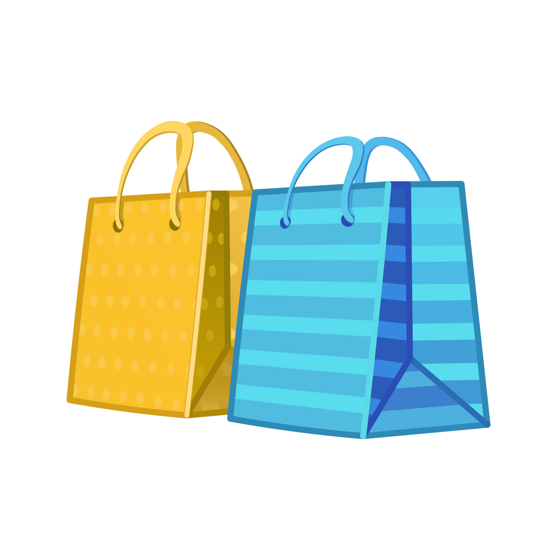 Shopping bag Large size icon of emoji bag 19049723 Vector Art at Vecteezy