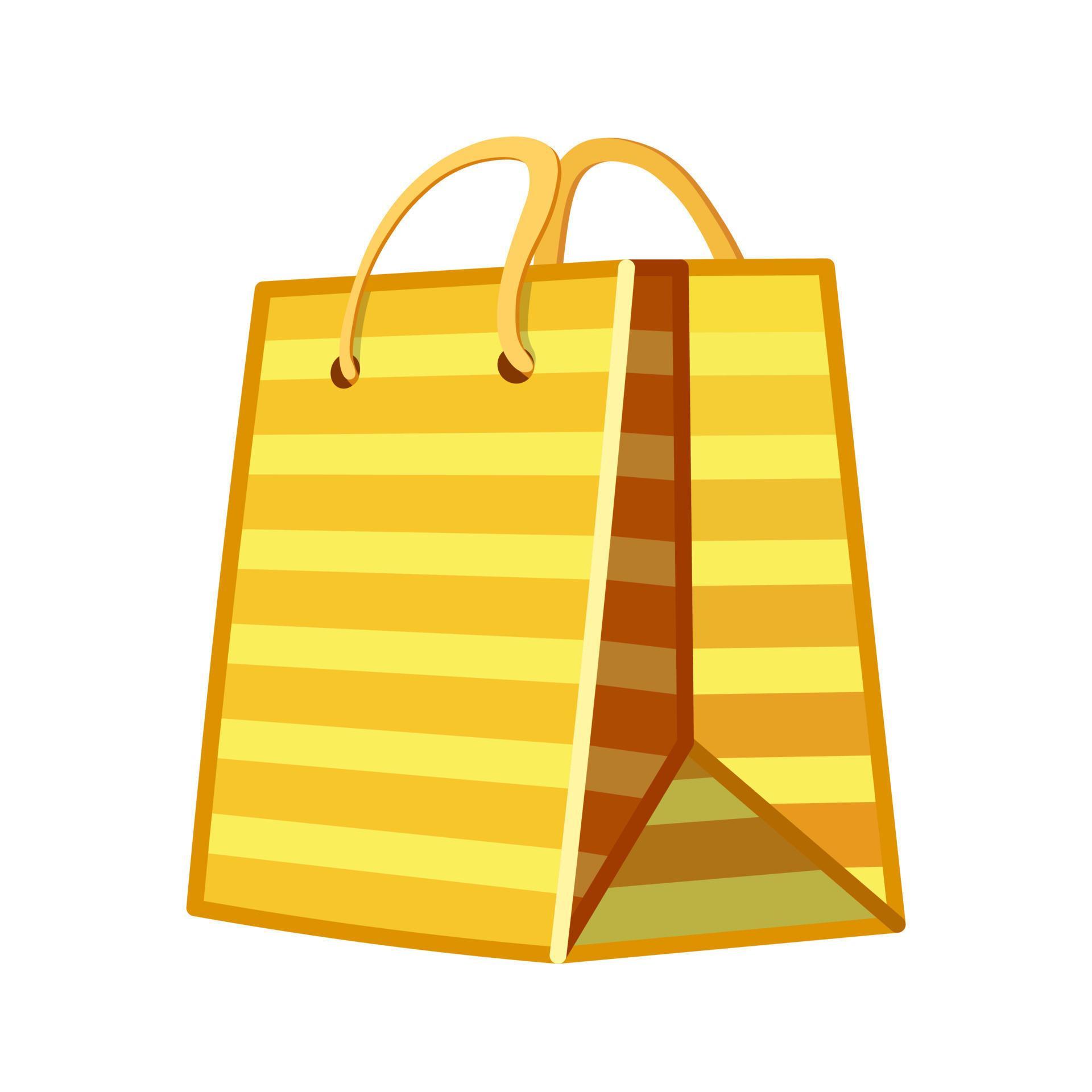 Shopping bag Large size icon of emoji bag 19049771 Vector Art at Vecteezy