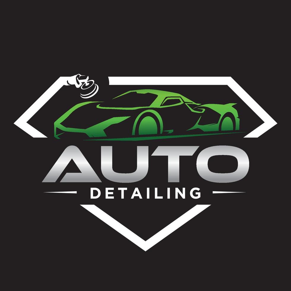 Car Detailing Service Logo Design Gráfico por dimensi design · Creative  Fabrica