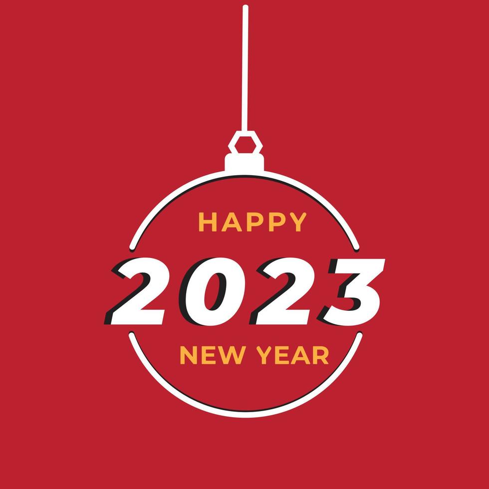 New year 2023 design for graphic work vector