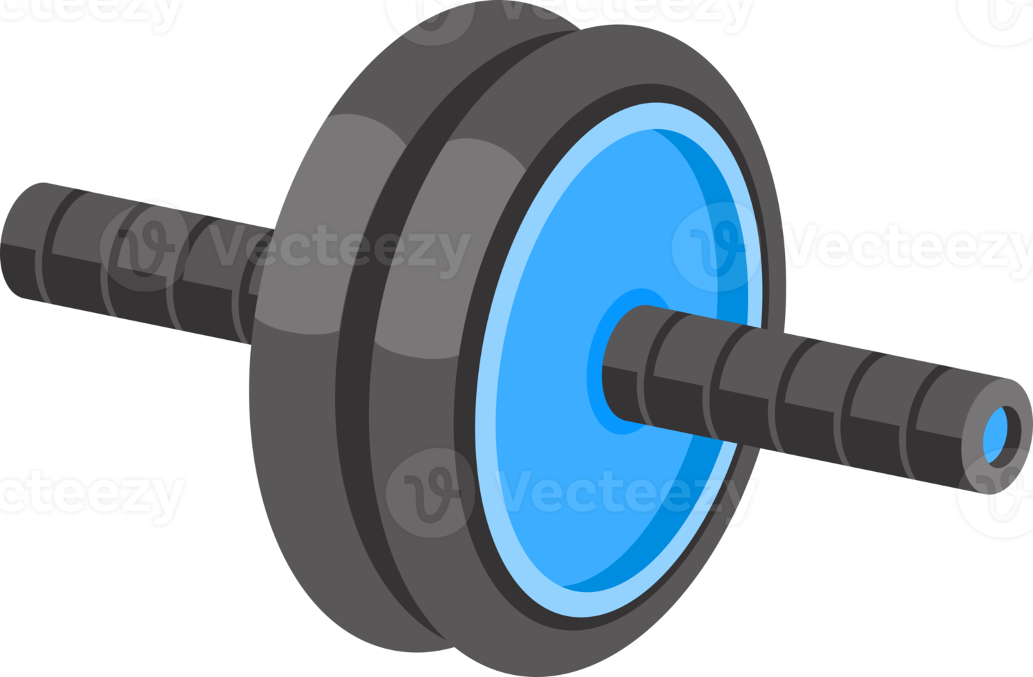 ícone de símbolo de roda de rolo de exercício png