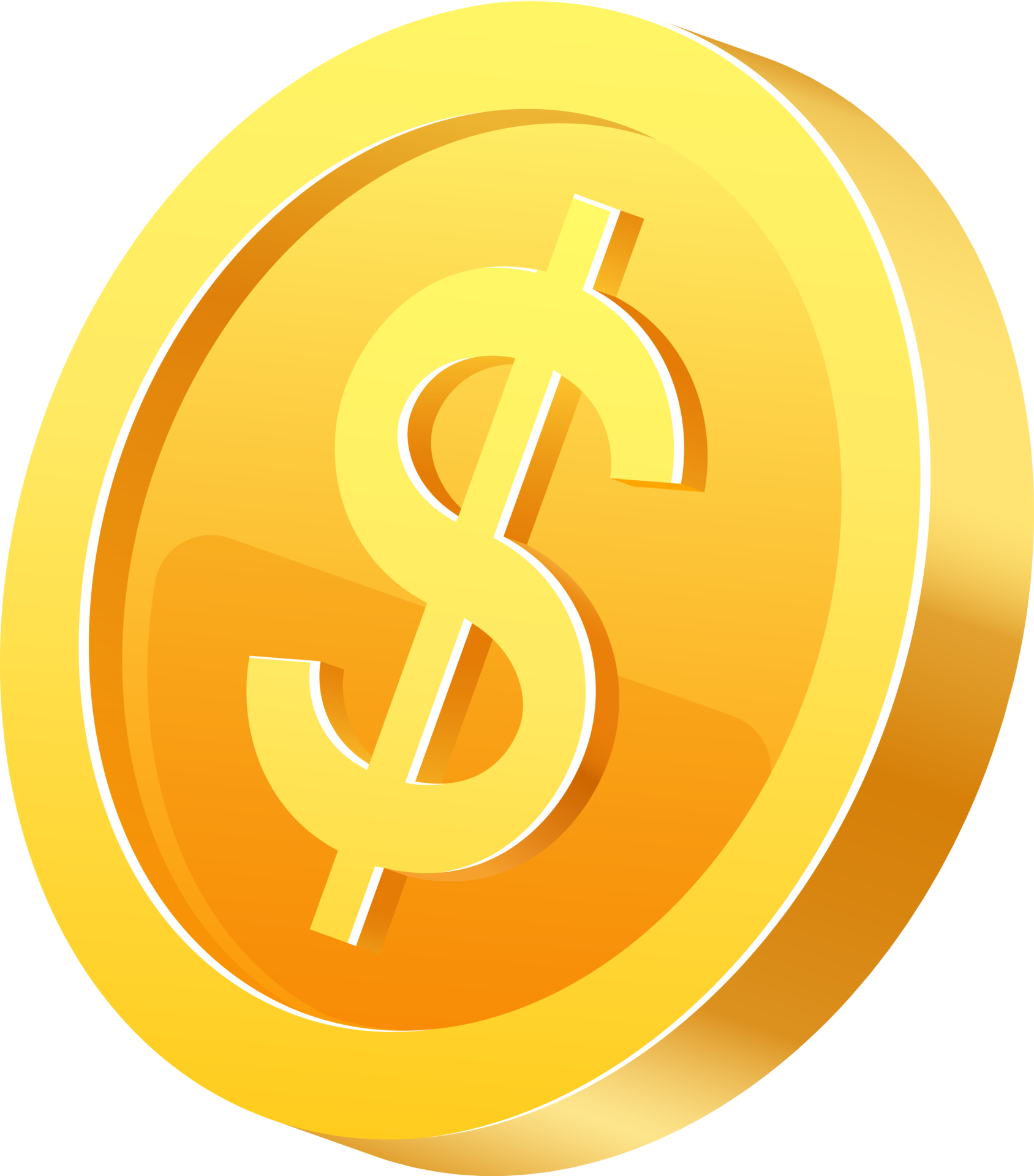 gold coin money symbol icon 19051622 PNG