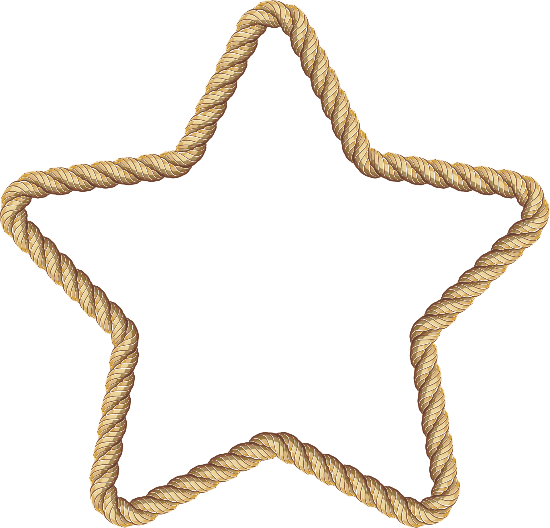 Brown rope frame banner 19051632 PNG