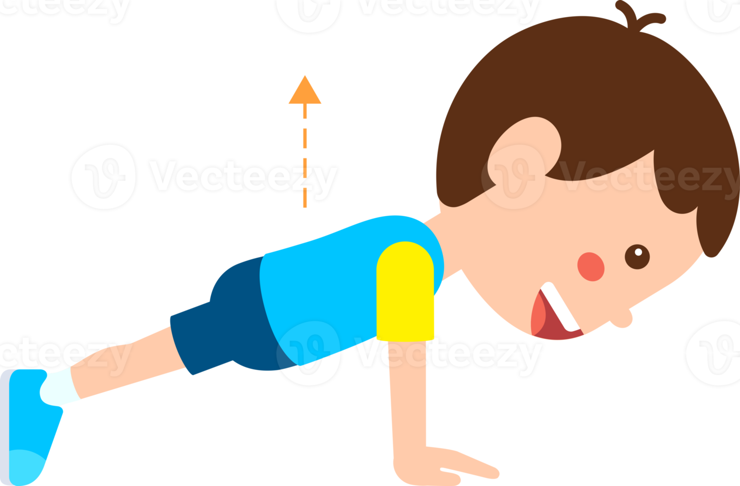 exercícios de fitness para crianças png