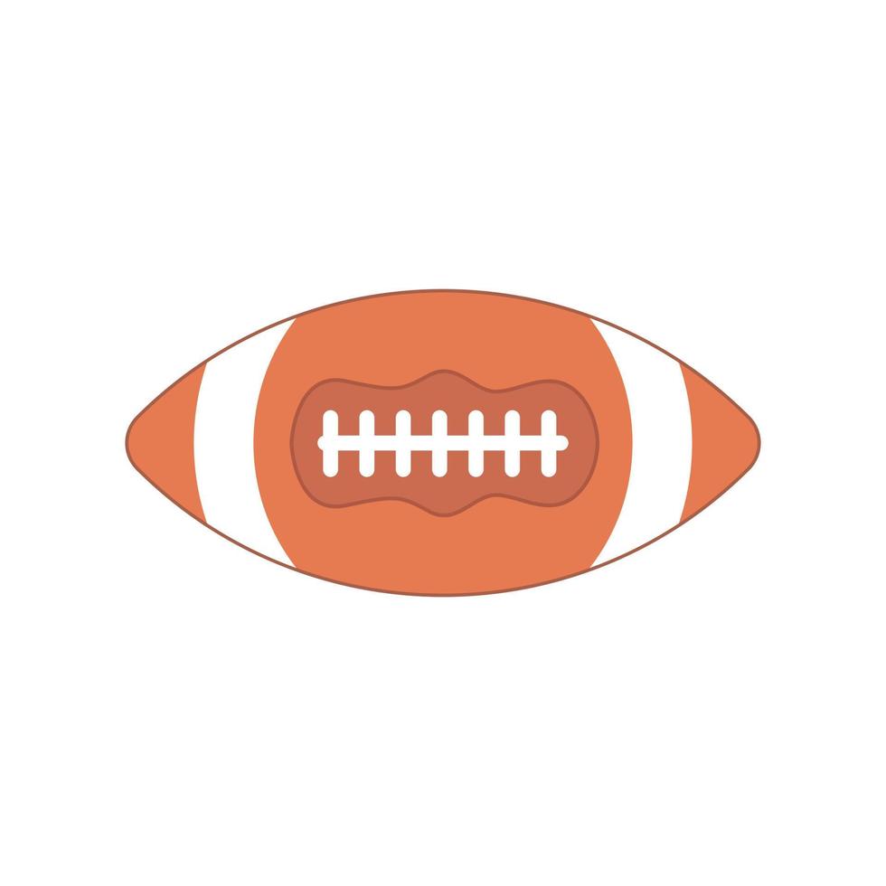 american footbal icon of color style design vector