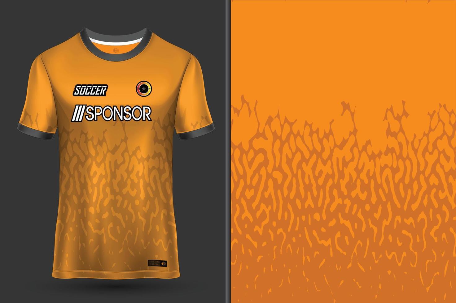Sports jersey design for sublimation vector