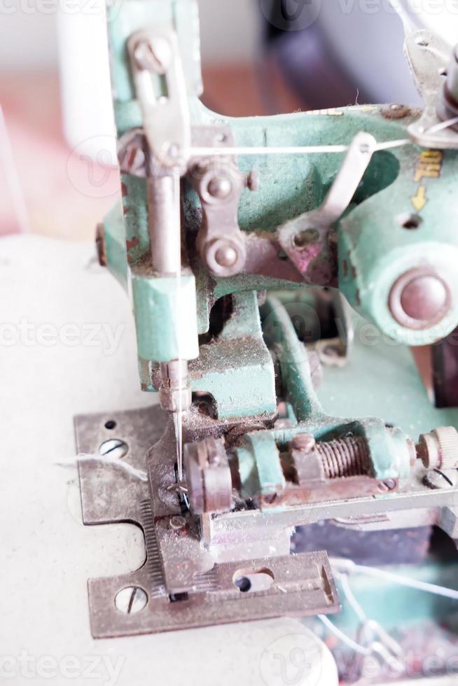 old sewing machine that is beautiful and unique photo
