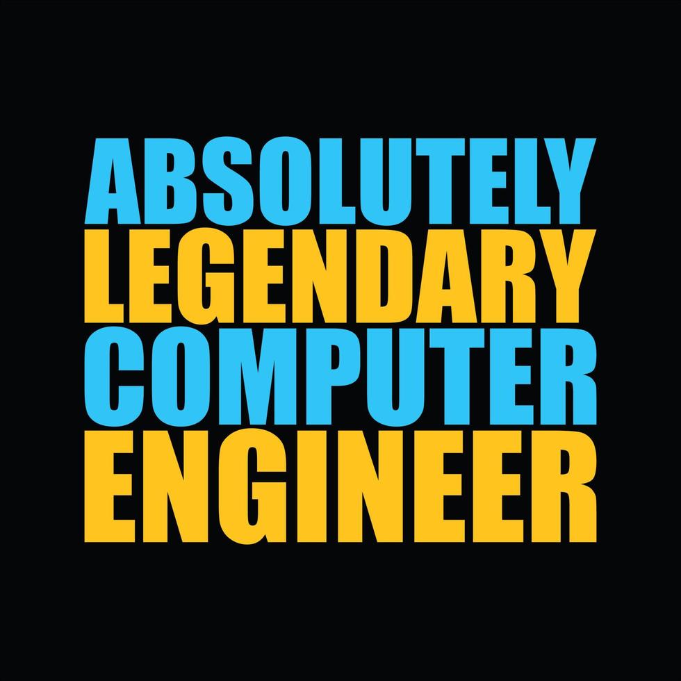 Computer Engineer Tshirt Design 19052212 Vector Art at Vecteezy