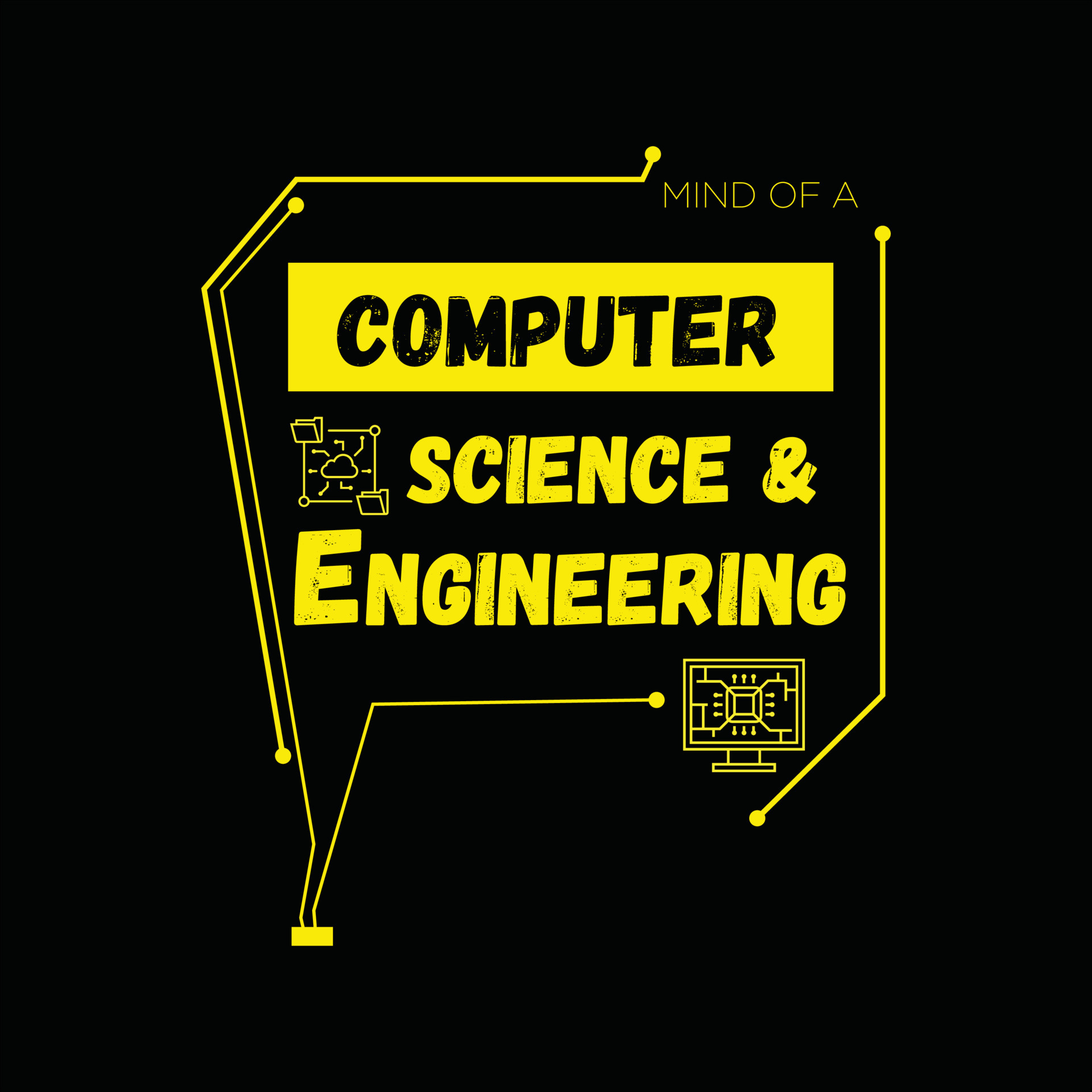Computer Engineer T-shirt Design 19052248 Vector Art at Vecteezy
