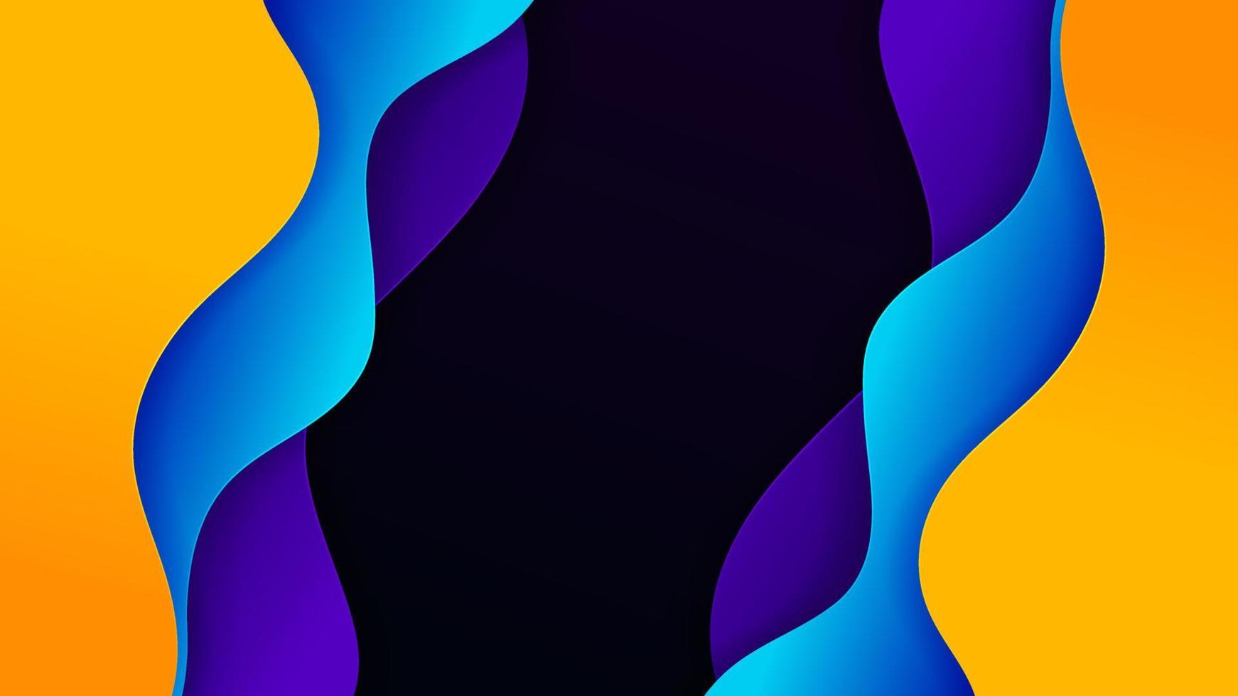 Vector abstract background with soft gradient colot on background. Vector background for wallpaper. Eps 10