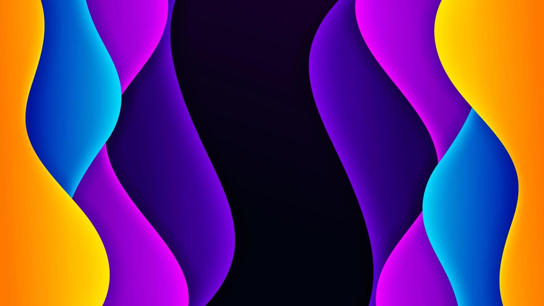 Vector abstract background with soft gradient colot on background. Vector background for wallpaper. Eps 10