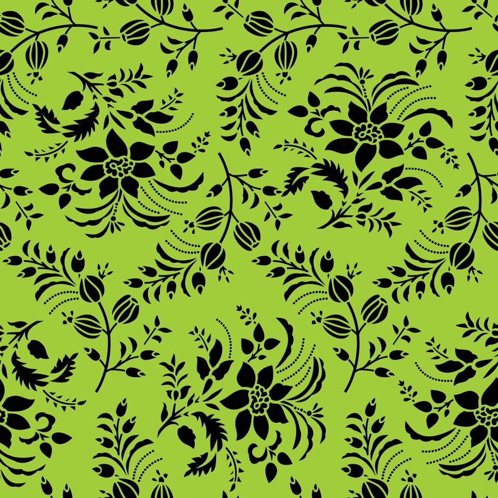 patrón transparente floral brillante con hermosas flores para el diseño de bodas, impresión, textil, tela, papel, brasero vector