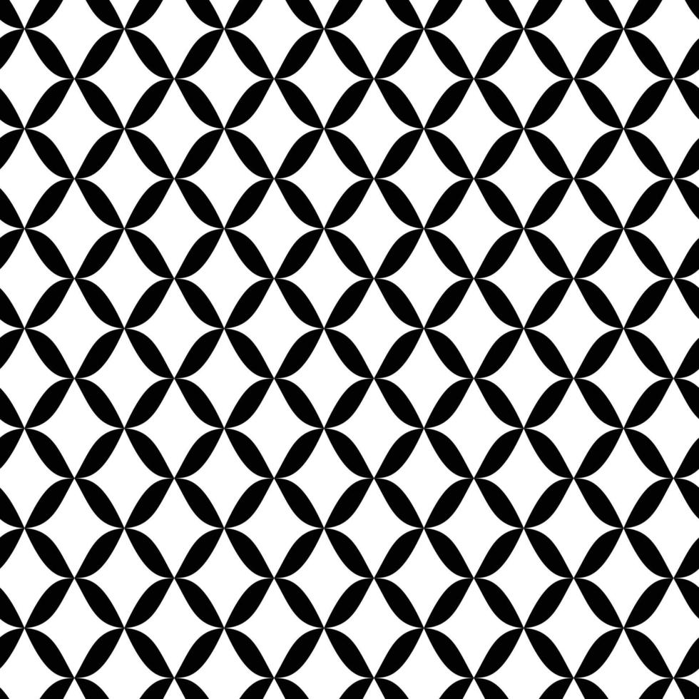 diseño gráfico en blanco y negro para impresión textil, patrón sin costuras para ideas de decoración del hogar papel pintado de moda decoración de almohadas textiles fondo vectorial vector