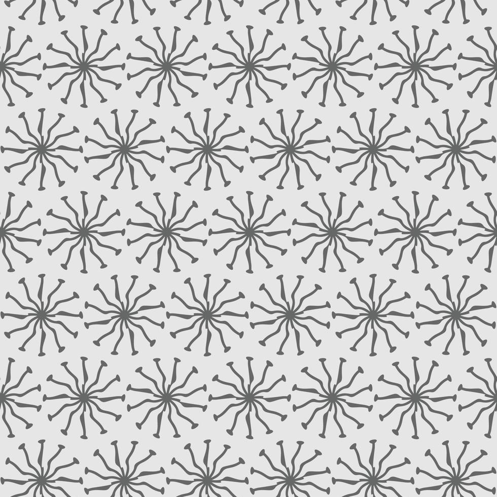 Abstract vector art with black and white seamless monochrome lines pattern