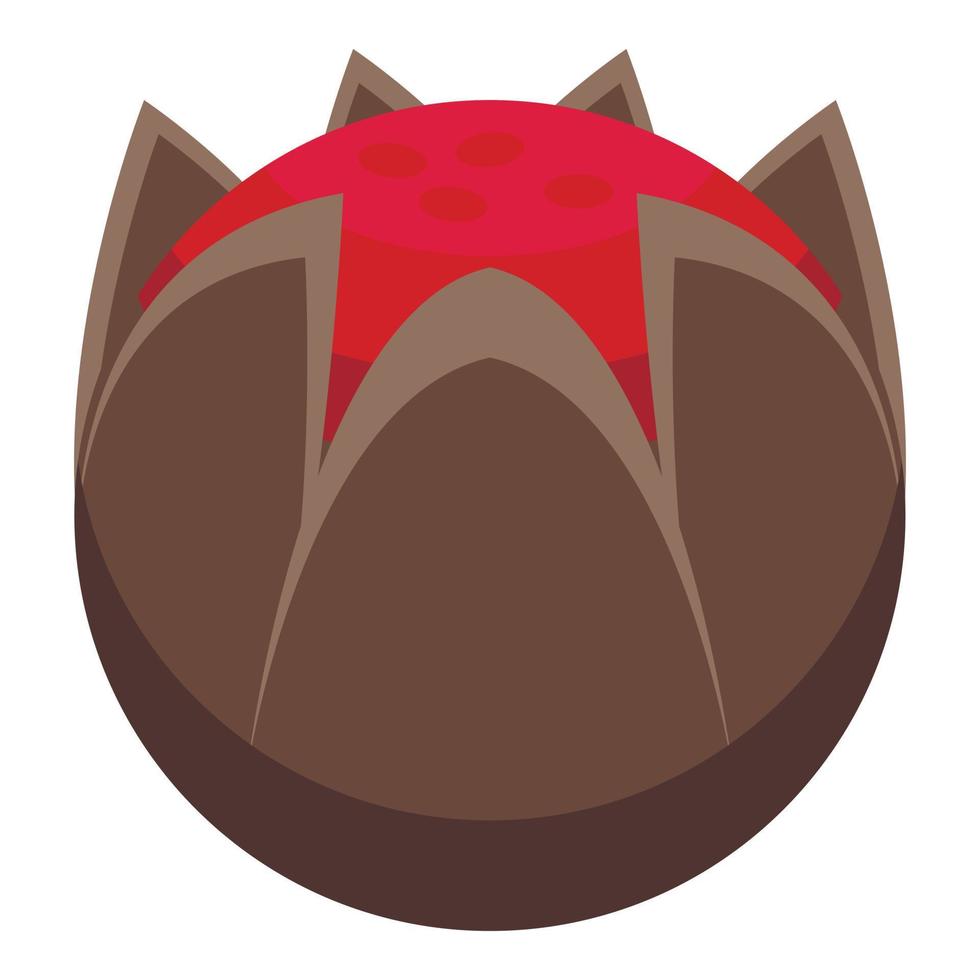 Floral rafflesia icon isometric vector. Nature forest vector