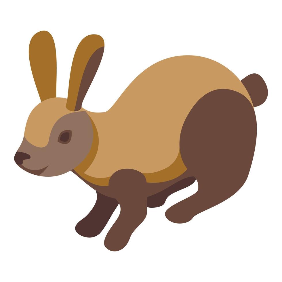 Rodent rabbit icon isometric vector. Dutch pet vector