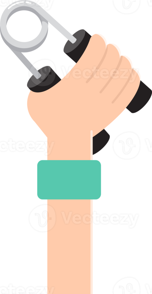 hand gripper exercises png