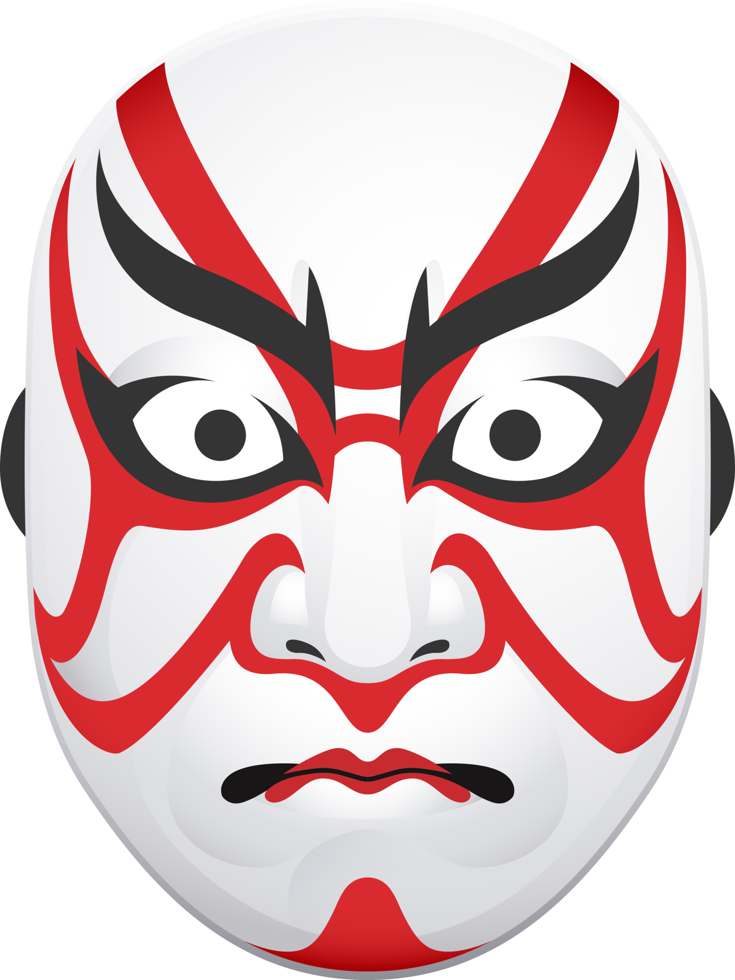 symbole du masque kabuki 19053709 PNG