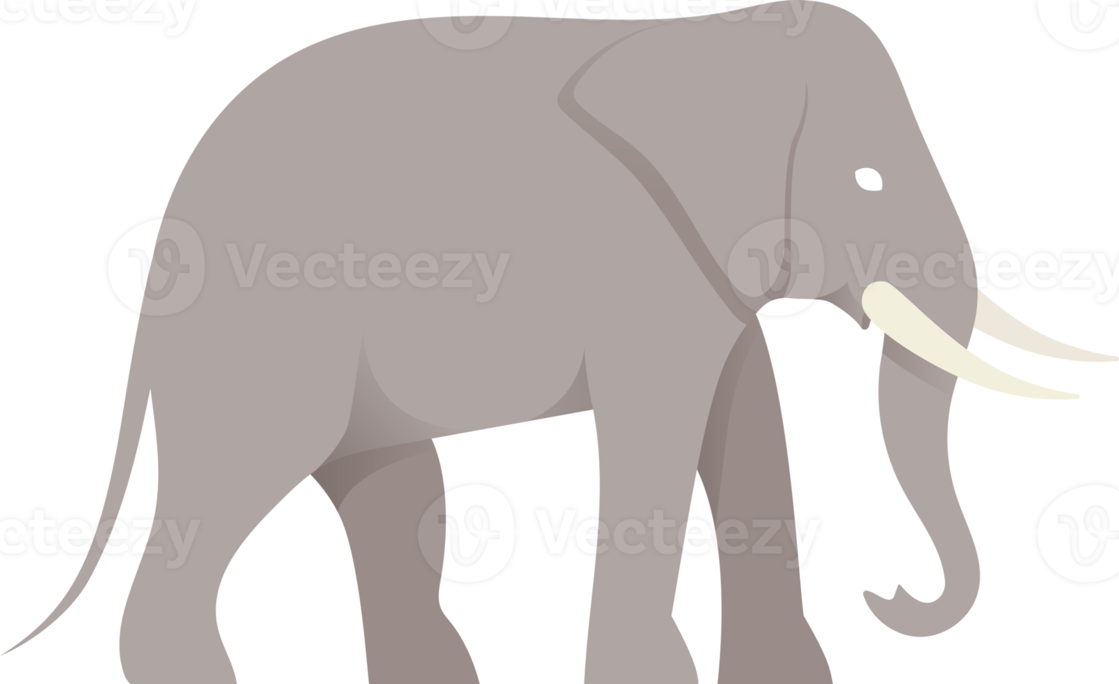 Elephant illustration symbol png