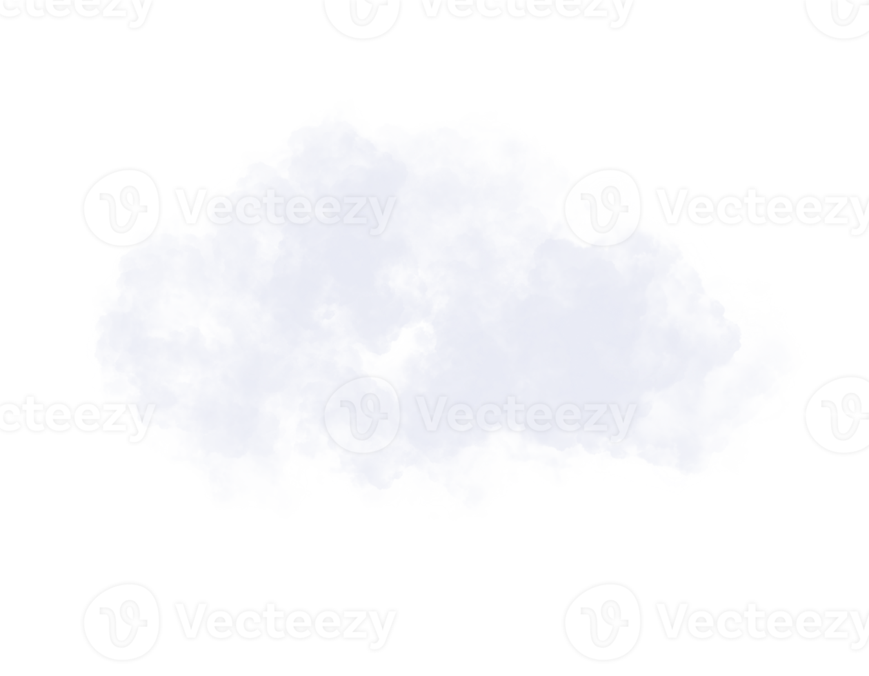 set of cloud and smoke explosion on transparency background png