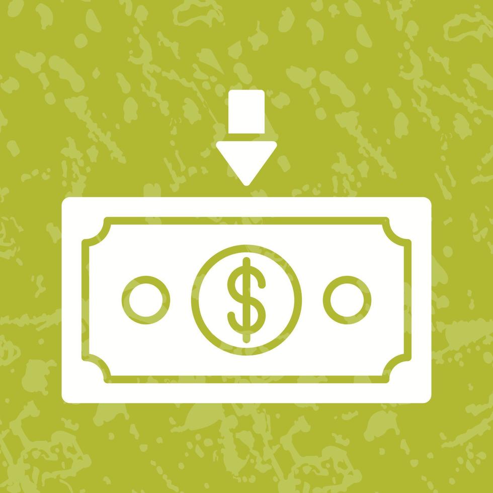 Money Down Vector Icon
