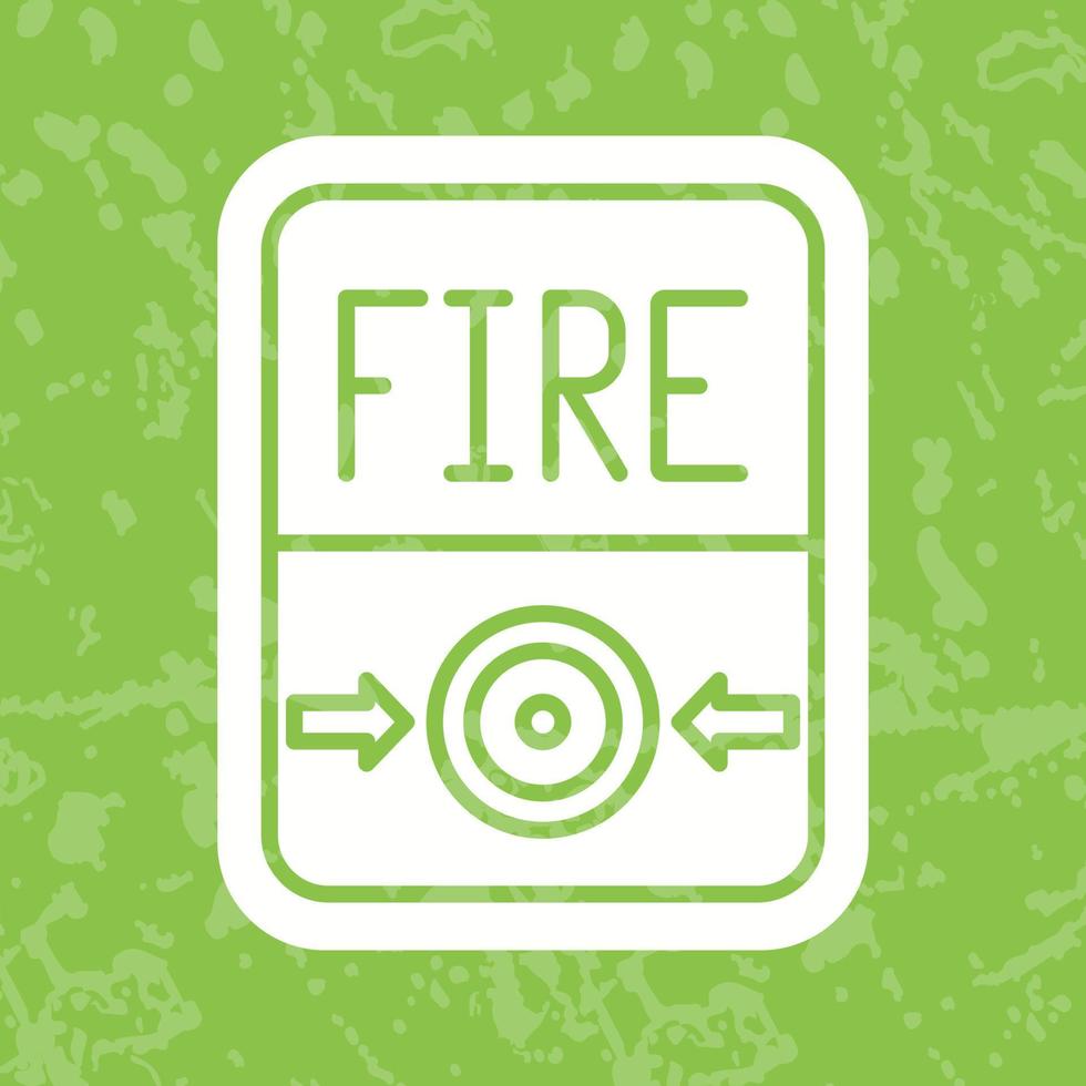 Fire Button Vector Icon