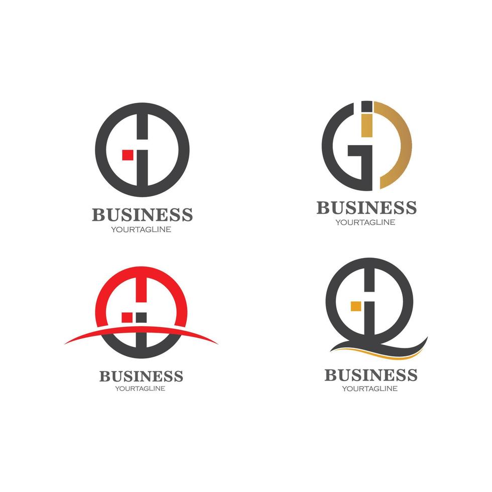 gd,dg letter logo icon illustration vector