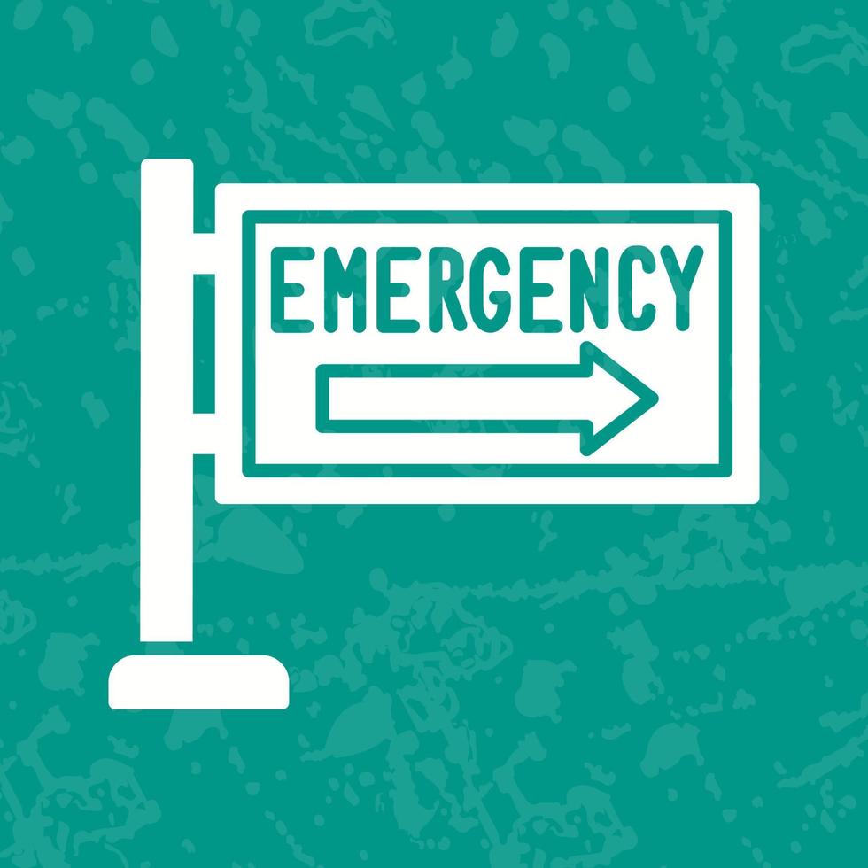 Emergency Sign Vector Icon