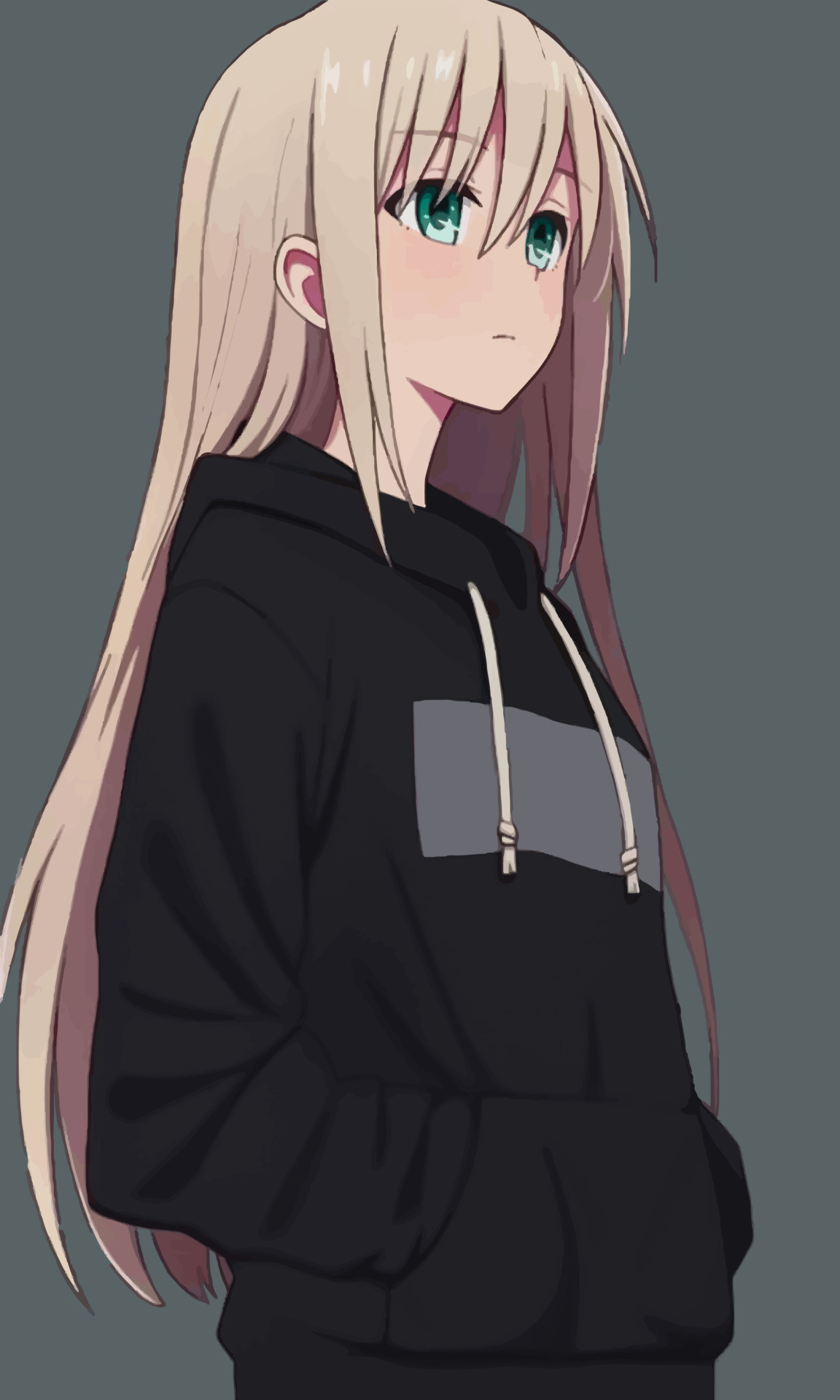 Aesthetic Hoodie Cute Anime Girl Drawings anime hoodie girl HD phone  wallpaper  Pxfuel