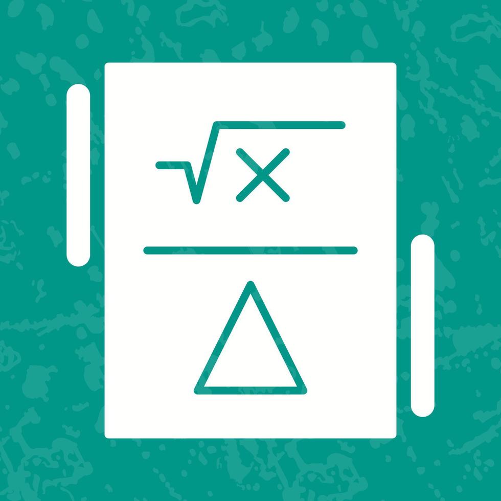 Formula Vector Icon