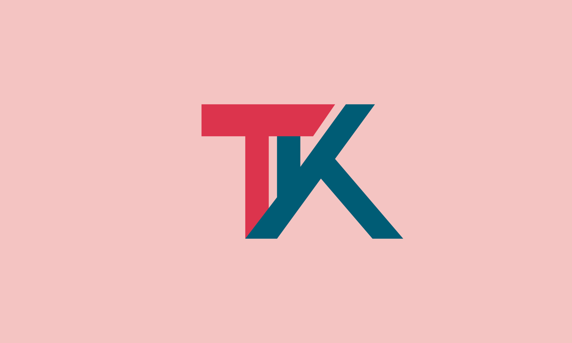 Alphabet letters Initials Monogram logo TK, KT, T and K 19056180 Vector