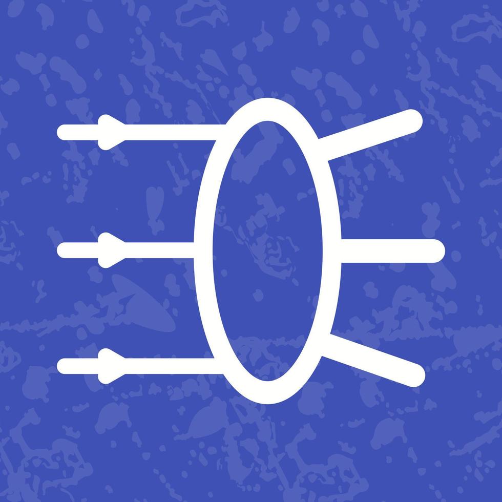 Refraction Vector Icon