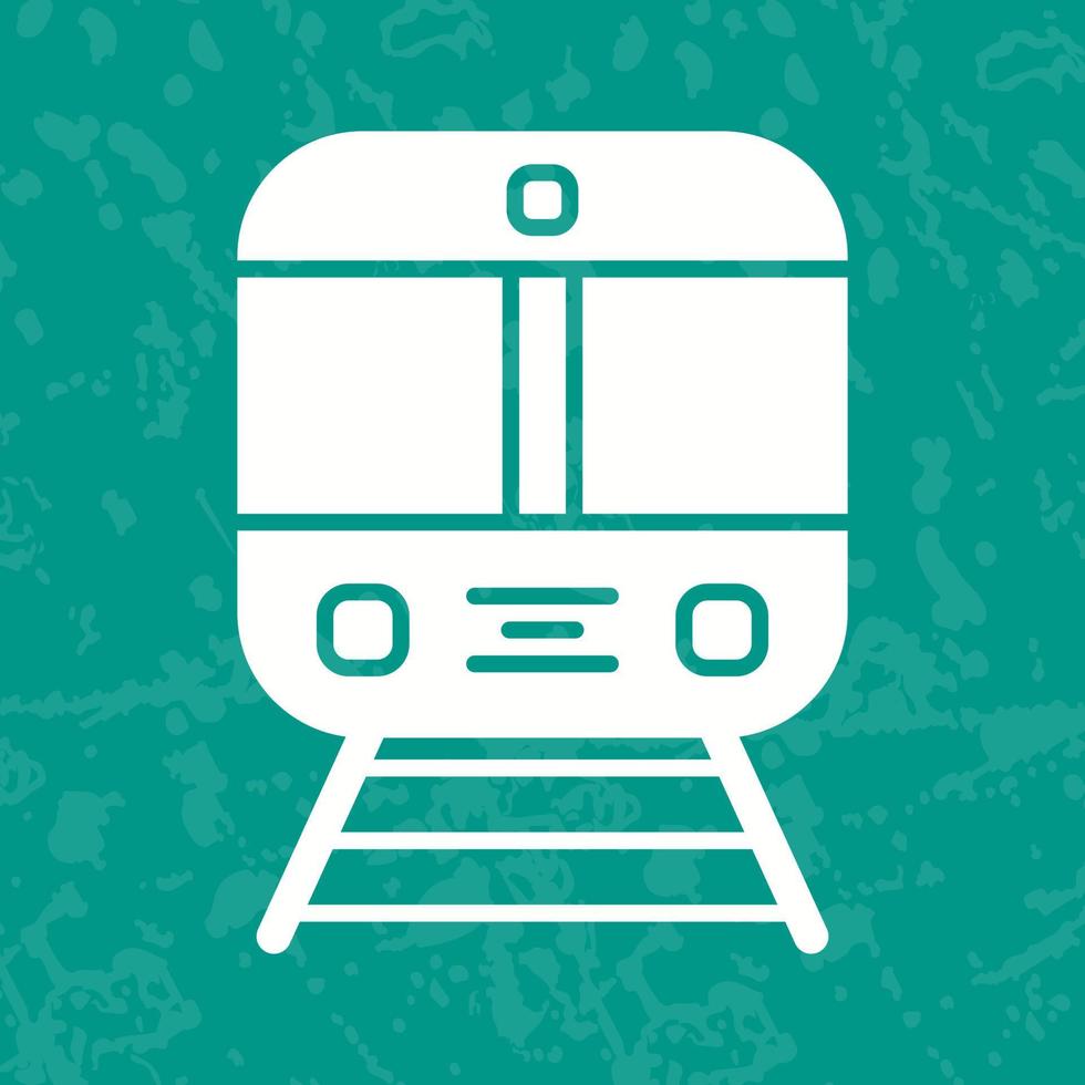 icono de vector de tren