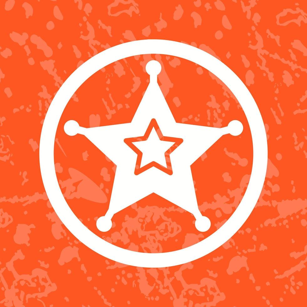 Sheriff Vector Icon