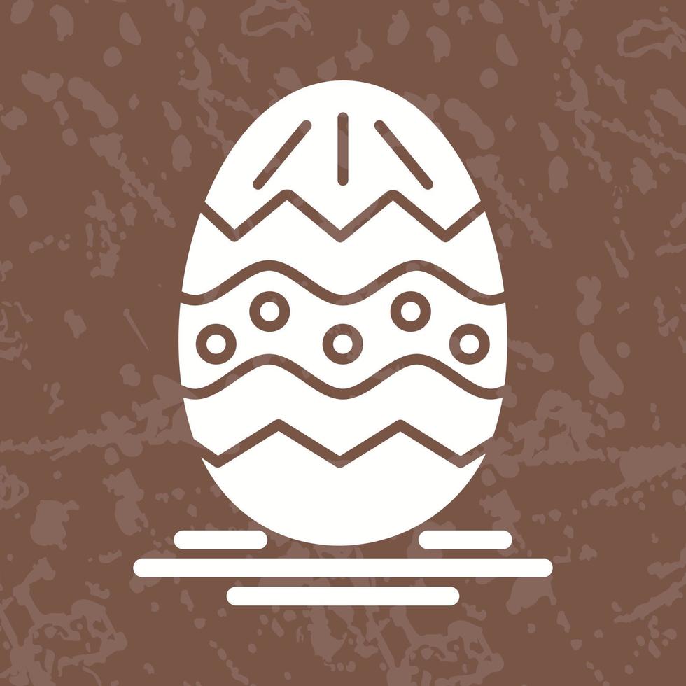 icono de vector de huevo de Pascua