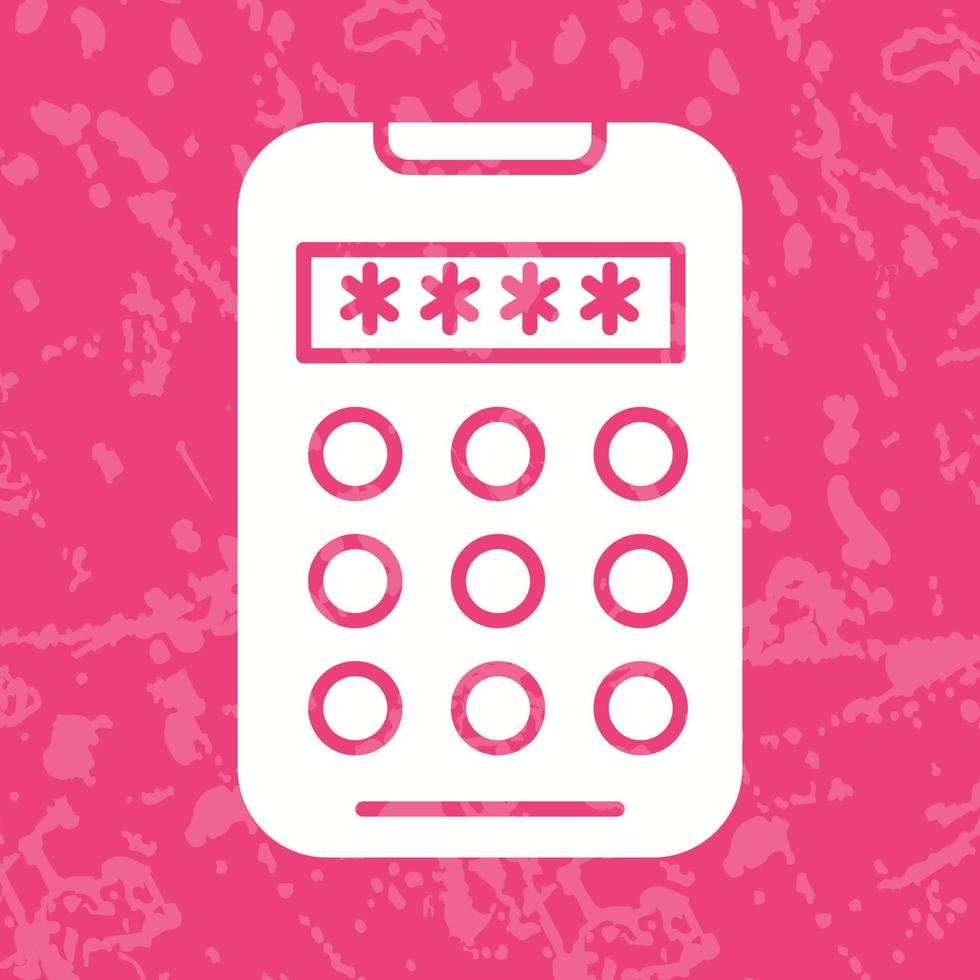 Pin Code Vector Icon