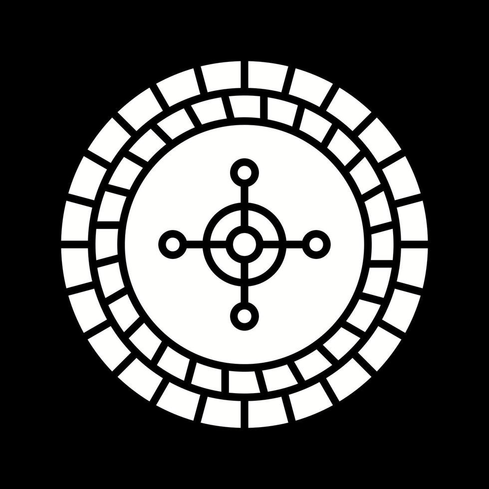 Roulette Vector Icon