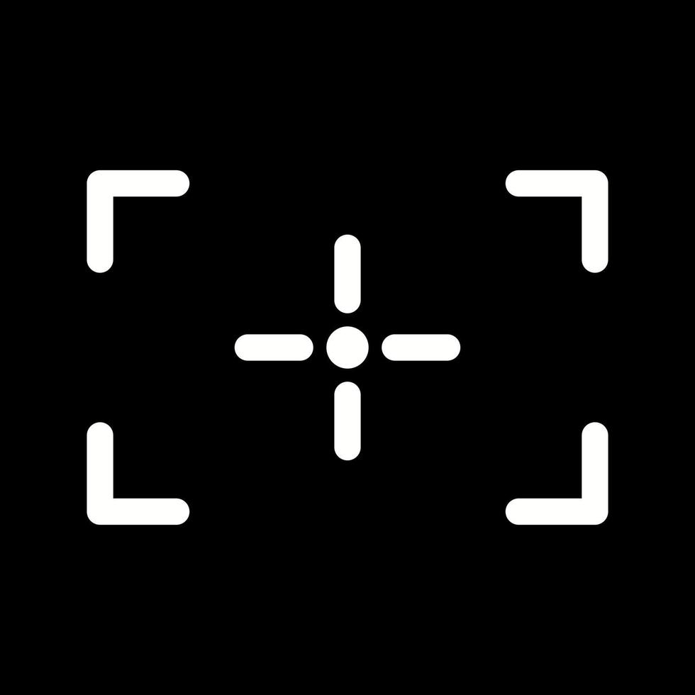 Unique Focus Vector Icon